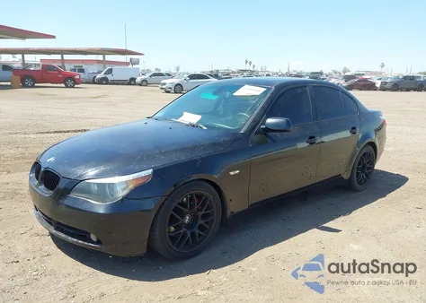 2007 BMW 550I z USA, uszkodzony, nr VIN WBANB53517CP08929